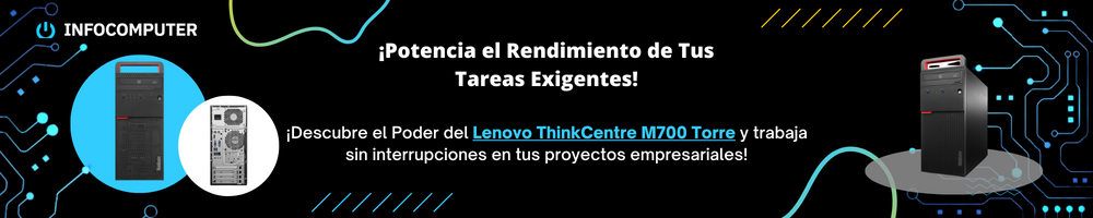 Compra ahora mismo el Lenovo M700 Tower en Infocomputer